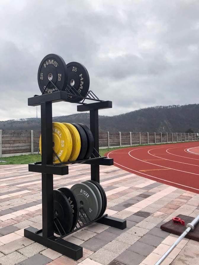 Stojan na závaží do posilovny